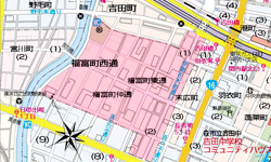 福富町の地図